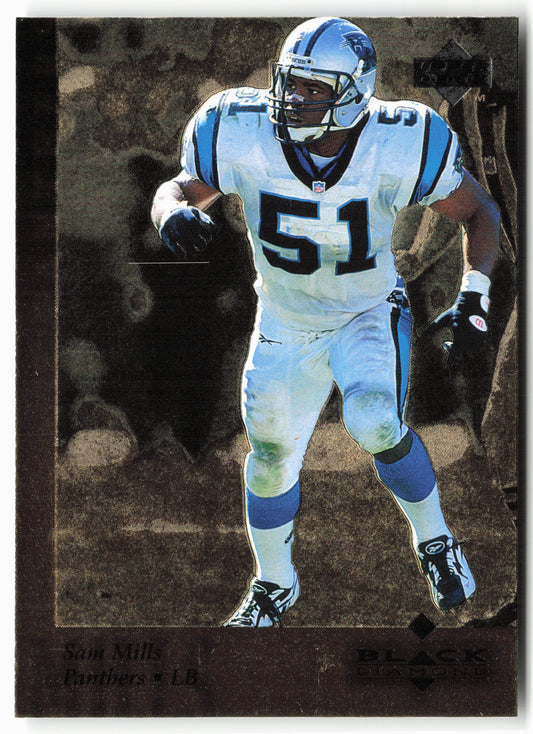 1997 Upper Deck Black Diamond #70 Sam Mills Gold