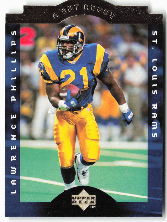 1996 Collector's Choice #9 Lawrence Phillips A Cut Above