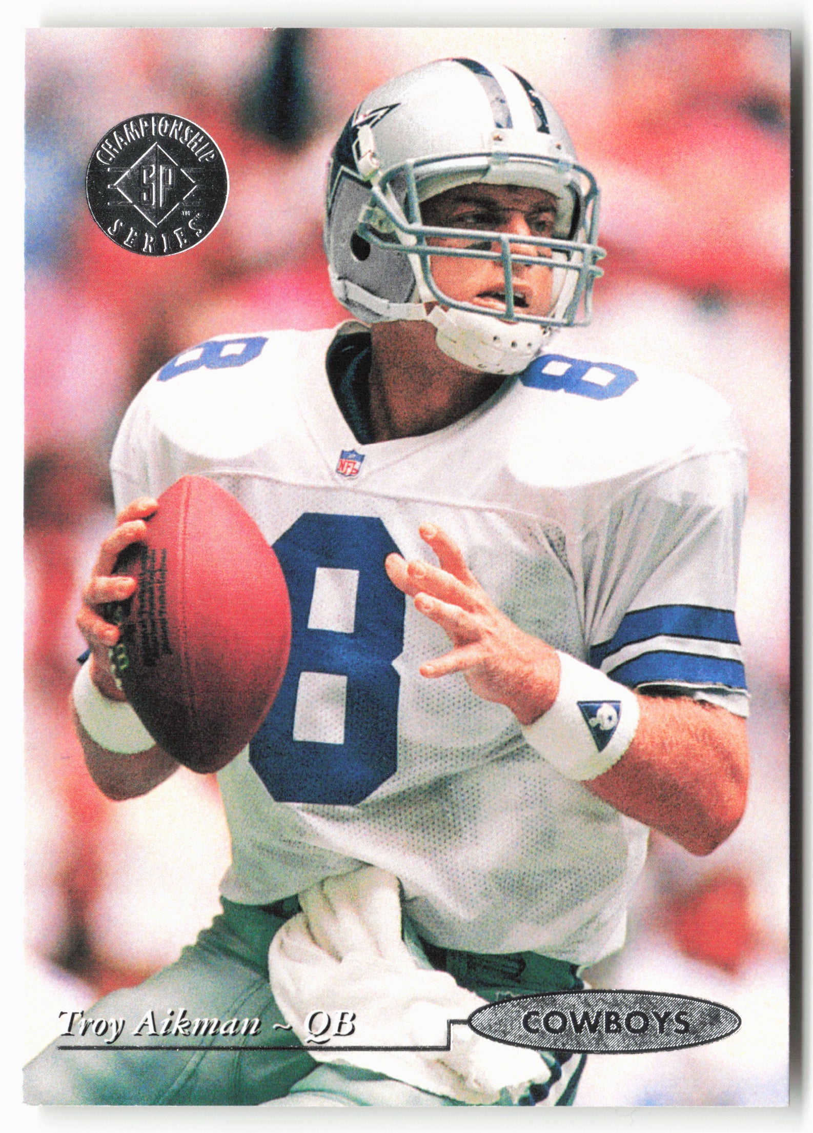 1995 SP Championship #88 Troy Aikman
