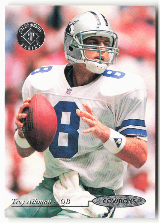1995 SP Championship #88 Troy Aikman