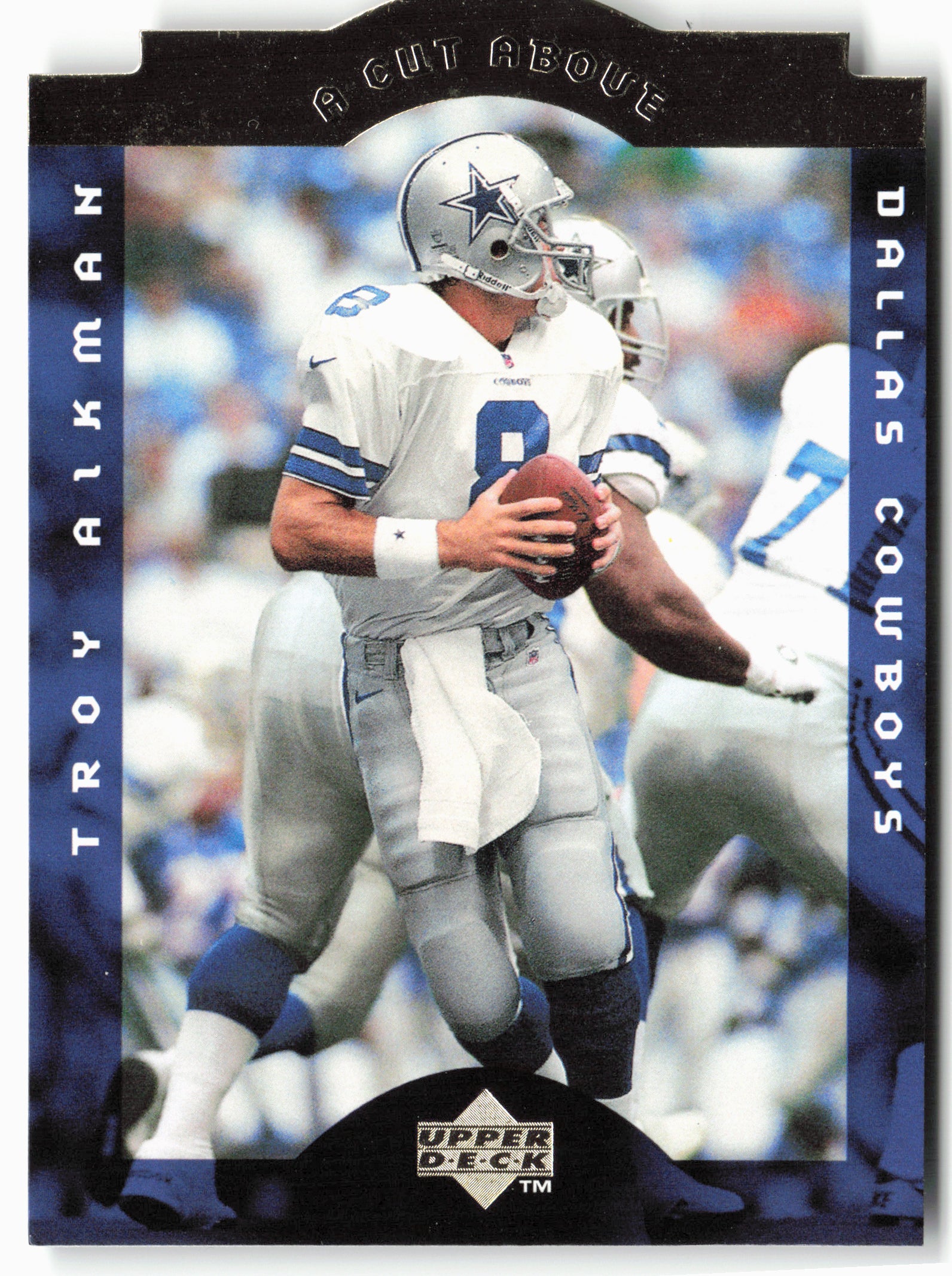 1996 Collector's Choice #1 Troy Aikman A Cut Above
