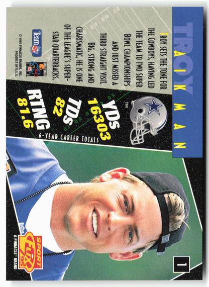 1995 Sportflix #1 Troy Aikman