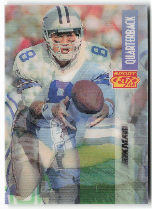 1995 Sportflix #1 Troy Aikman