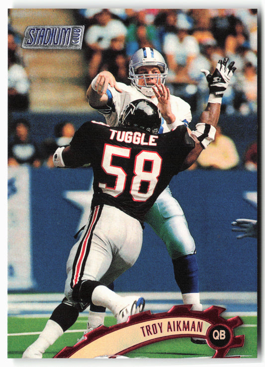 1997 Stadium Club #45 Troy Aikman