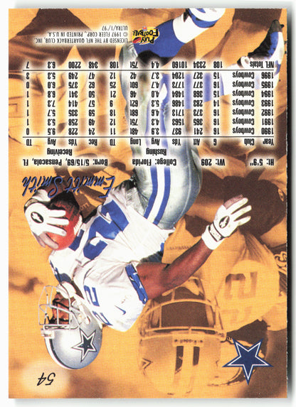 1997 Ultra #54 Emmitt Smith