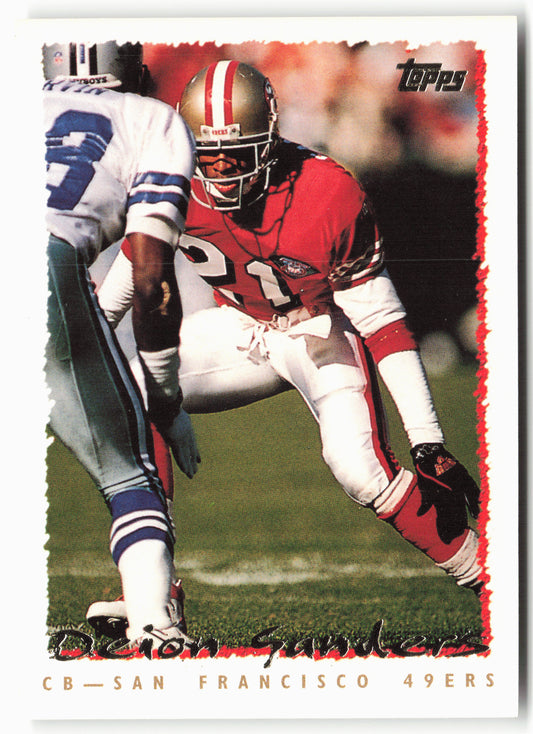 1995 Topps #353 Deion Sanders