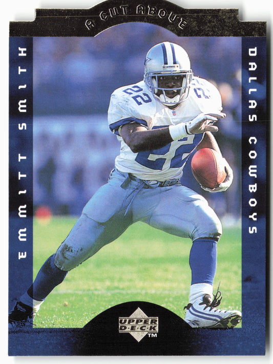 1996 Collector's Choice #4 Emmitt Smith A Cut Above
