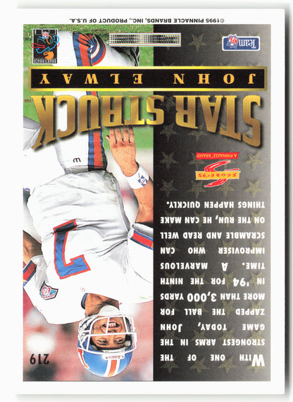 1995 Score #219 John Elway