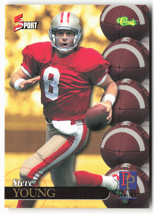 1995 Classic Five Sport #191 Steve Young