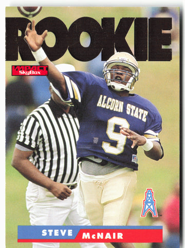 1995 SkyBox Impact #171 Steve McNair