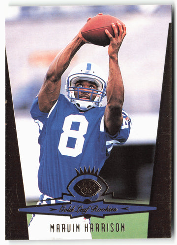 
1996 Leaf #2 Marvin Harrison Gold Leaf Rookies