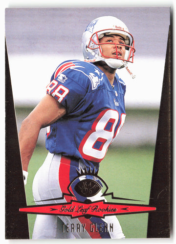 
1996 Leaf #10 Terry Glenn Gold Leaf Rookies