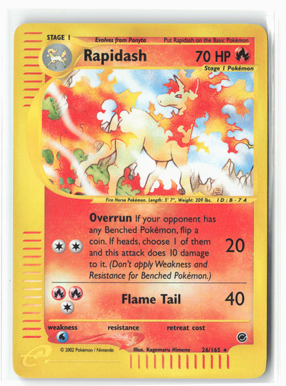 Expedition #062/165 Rapidash (62) Reverse Holo - LP+