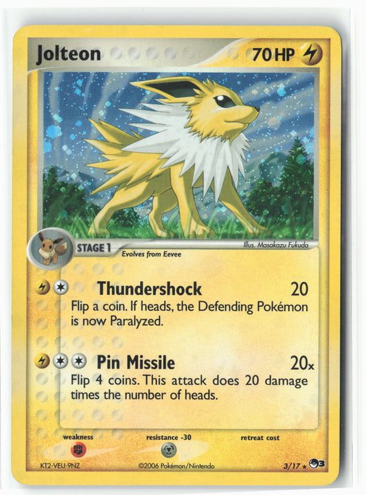 POP Series 3 #003/017 Jolteon Holo - LP+