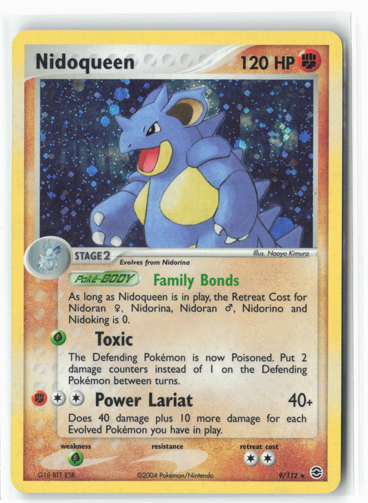 FireRed & LeafGreen #9/112 Nidoqueen Holo - NM