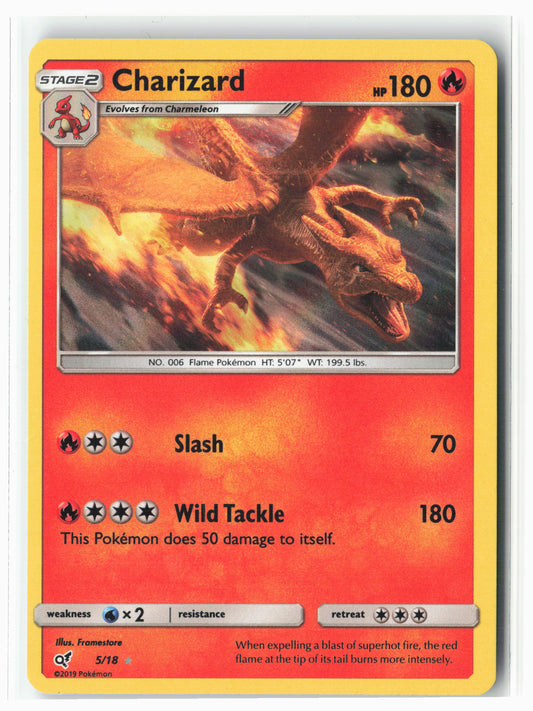 Detective Pikachu #5/18 Charizard Holo - NM