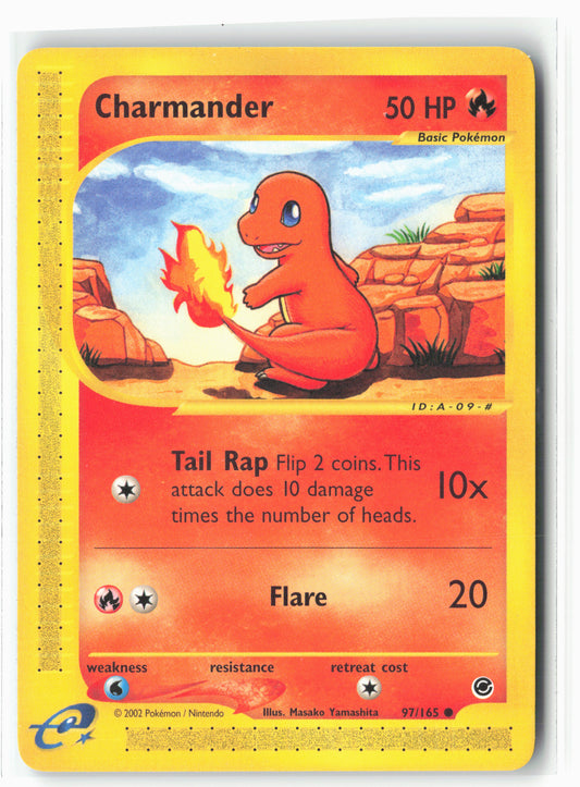 Expedition #097/165 Charmander (97) Non-Holo-LP+