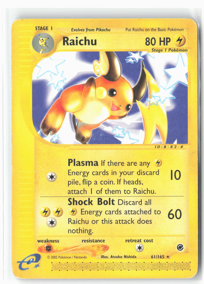 Expedition #061/165 Raichu (61) Non-Holo