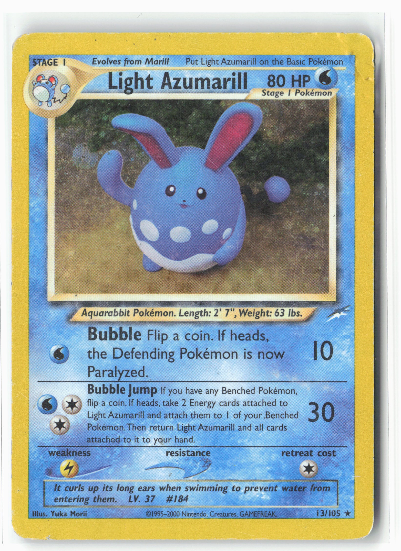Neo Destiny #013/105 Light Azumarill Holo MP
