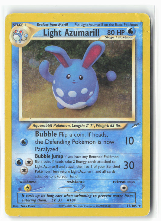 Neo Destiny #013/105 Light Azumarill Holo MP