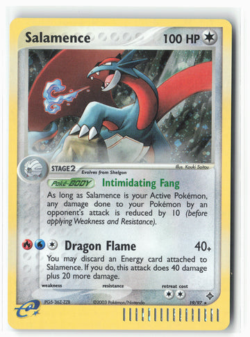 
Nintendo Promos #19/97 Salamence Holo NM Swirl