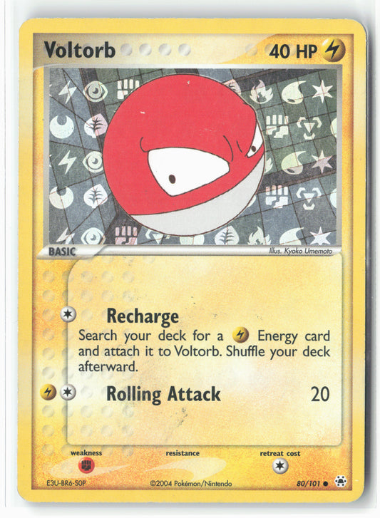 Hidden Legends #80/101 Voltorb Holo LP