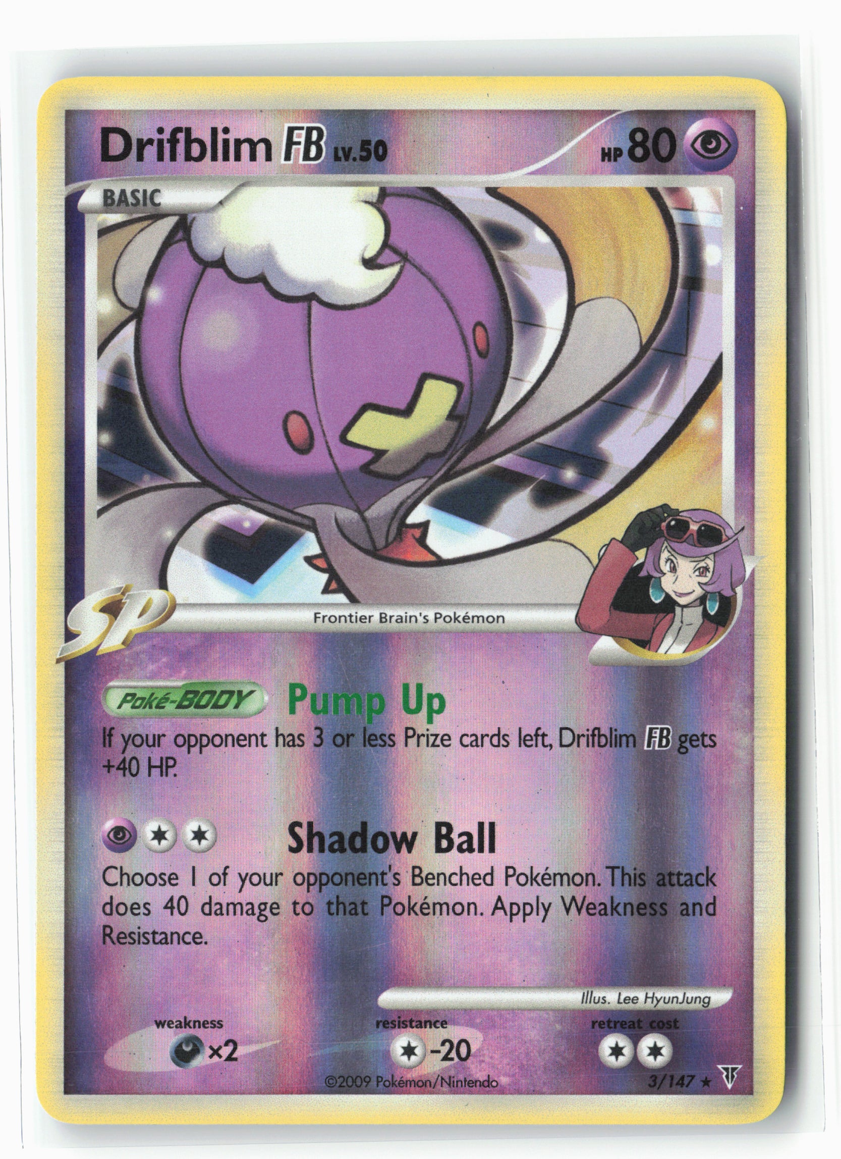 Supreme Victors #3 Drifblim FB Reverse Holo LP