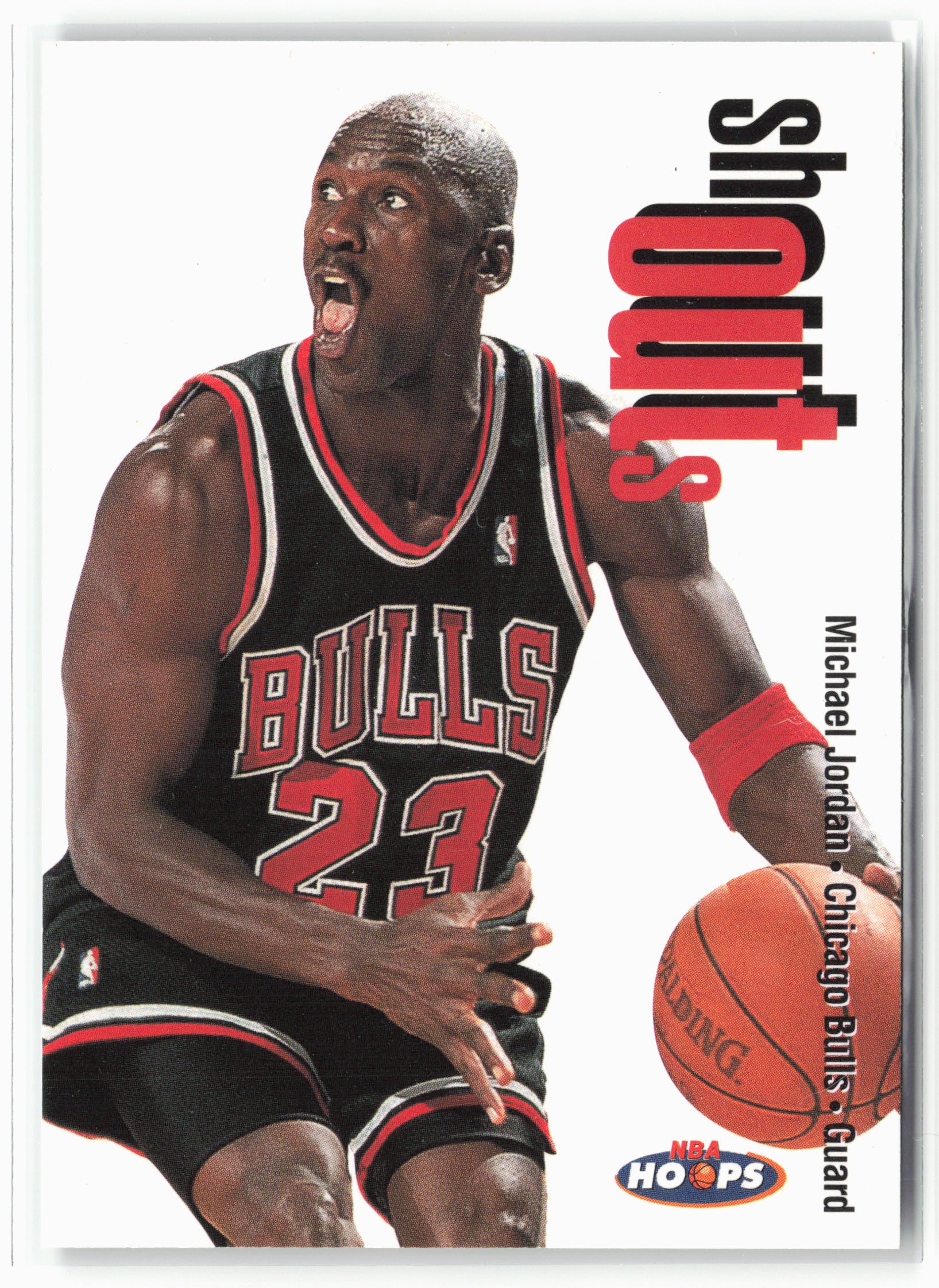 1998-99 Hoops #13 SO Michael Jordan Shout Outs