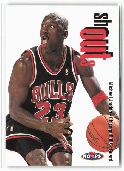 1998-99 Hoops #13 SO Michael Jordan Shout Outs