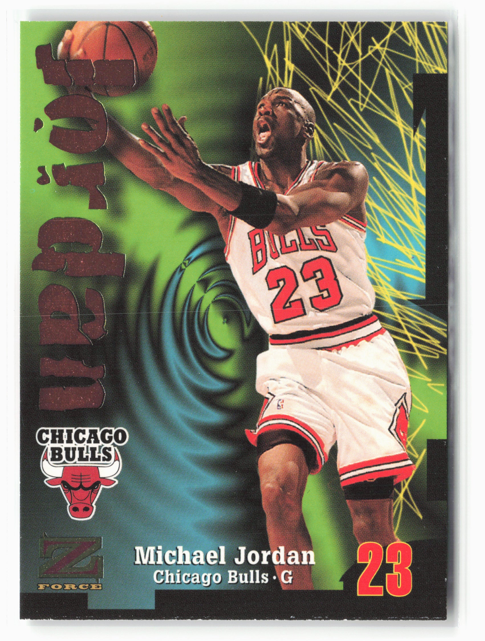 1997-98 SkyBox Z-Force #23 Michael Jordan NM