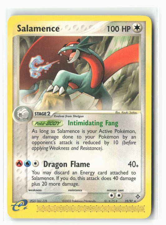 Dragon #19/97 Salamence Non-Holo NM