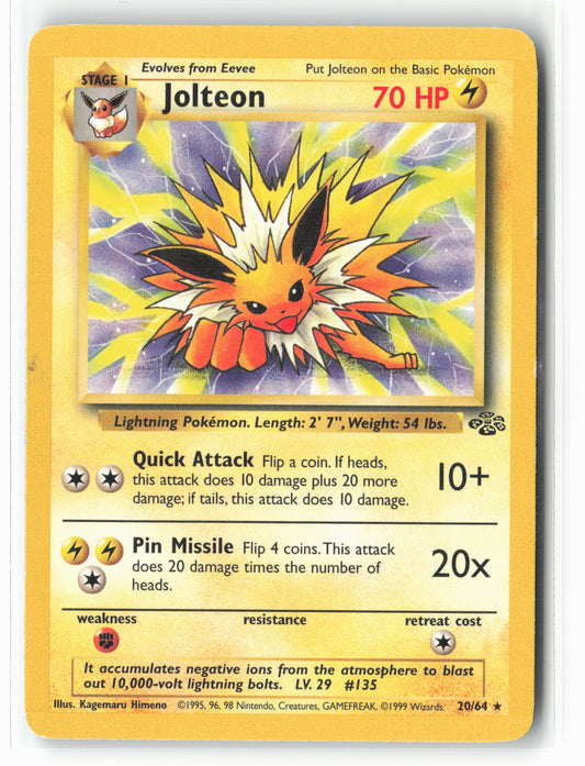 Jungle #20/64 Jolteon (20) Non-Holo LP
