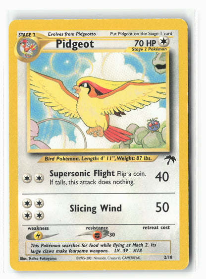 Southern Islands #02/18 Pidgeot Non-Holo MP+/LP