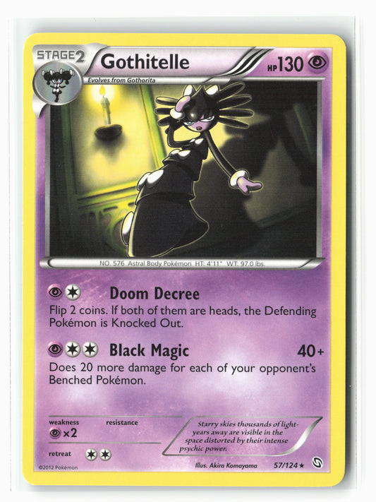 Dragons Exalted #57/124 Gothitelle Non-Holo NM
