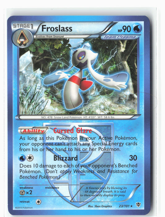 Plasma Blast #23/101 Froslass (Team Plasma) Non-Holo NM