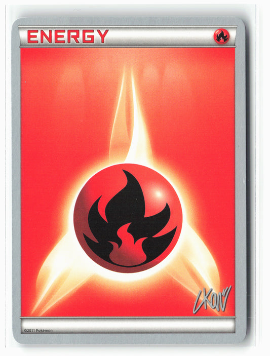 Fire Energy - 2011 (Christopher Kan) - World Championship Non-Holo NM