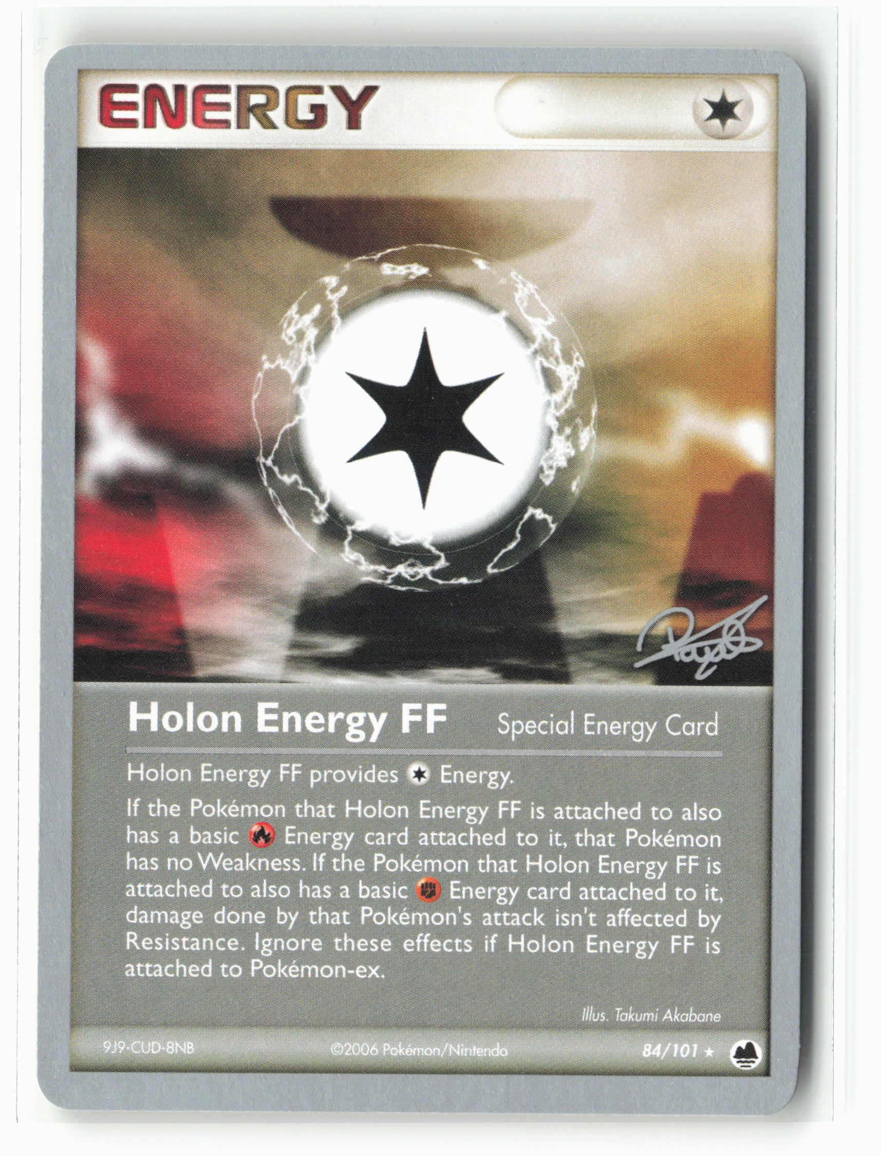 Holon Energy FF - 2008 (Paul Atanassov) - World Championship Decks Non-Holo NM