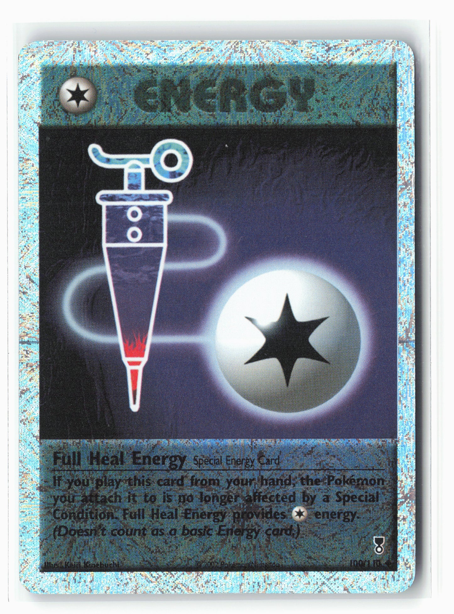 Legendary Collection #100/110 Full Heal Energy Holo LP+