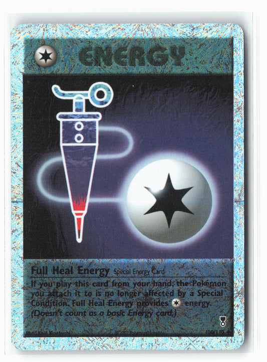 Legendary Collection #100/110 Full Heal Energy Holo LP+