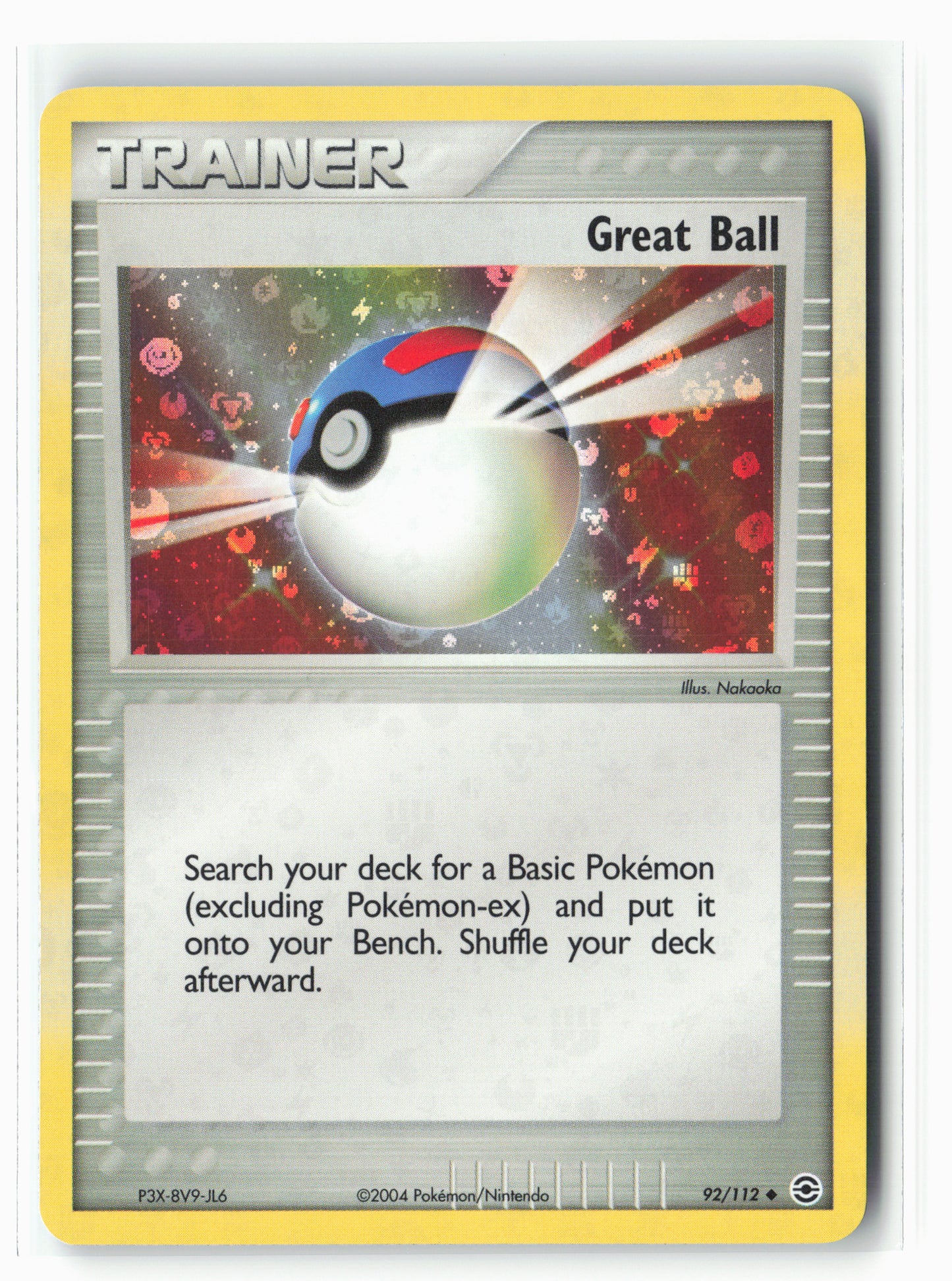FireRed & LeafGreen #92/112 Great Ball Holo NM