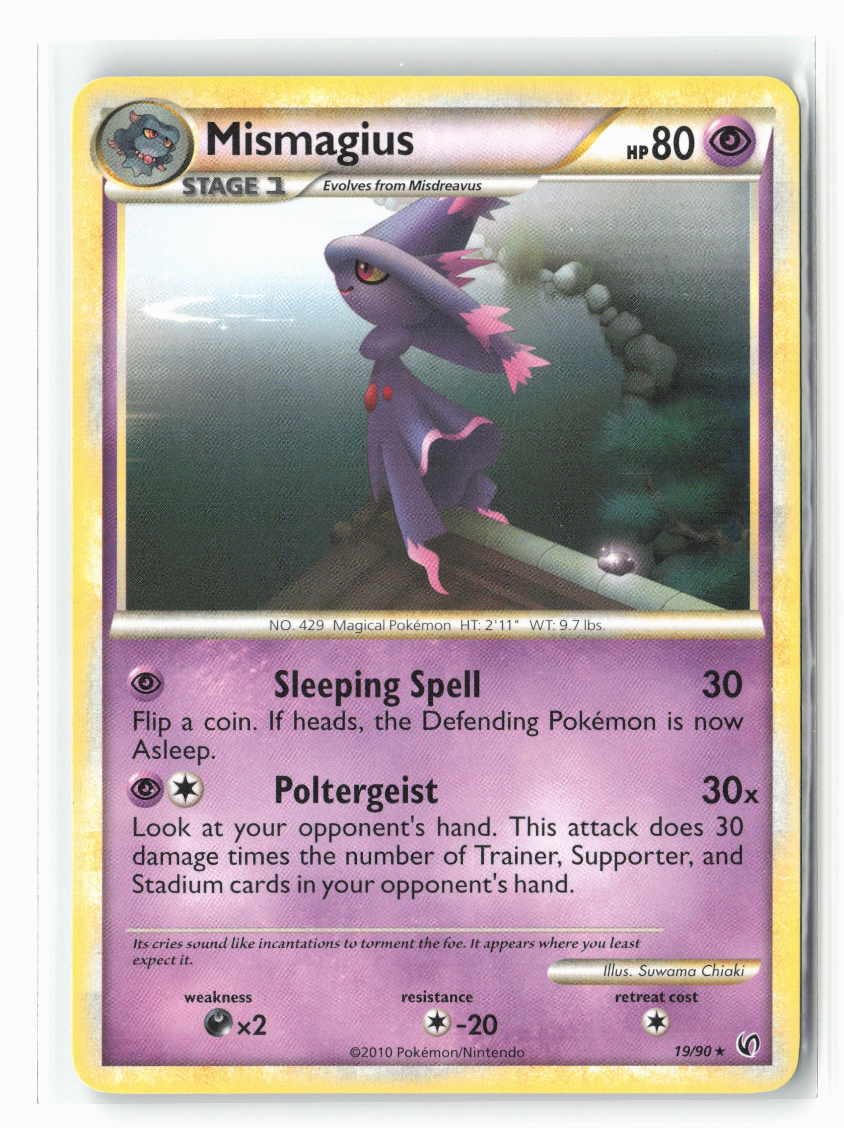Undaunted #19/90 Mismagius Non-Holo NM