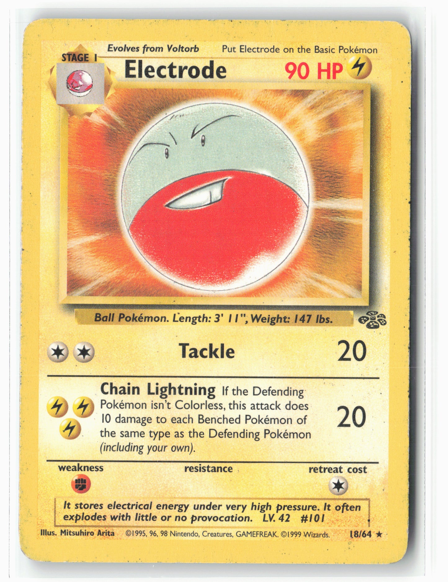 Jungle #18/64 Electrode (18) Non-Holo MP