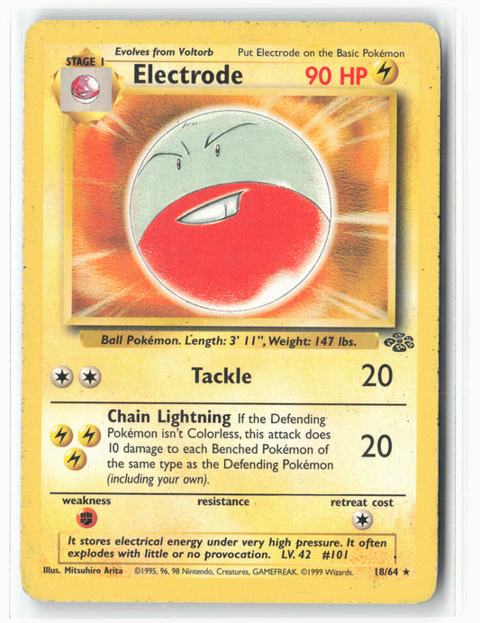 Jungle #18/64 Electrode (18) Non-Holo MP