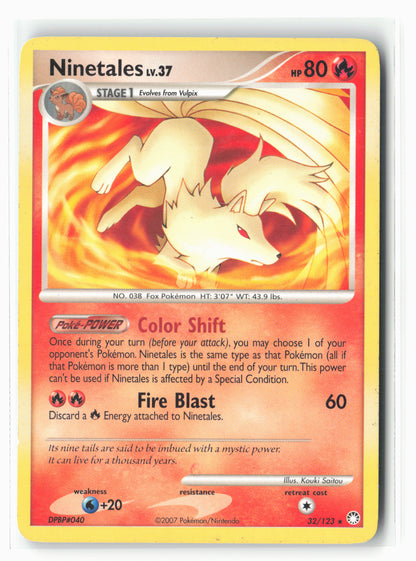 Mysterious Treasures #32/123 Ninetales Non-Holo NM