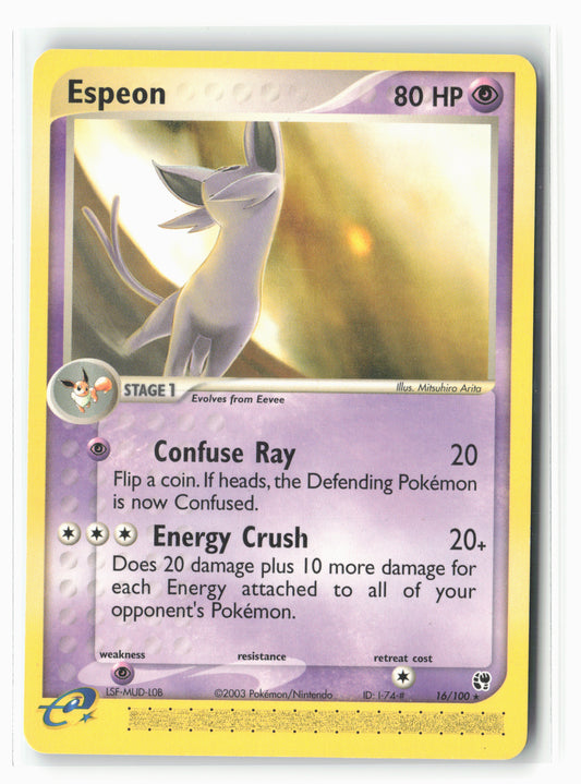 Sandstorm #16/100 Espeon Non-Holo NM