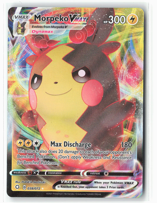 Shining Fates #038/072 Morpeko VMAX Holo NM