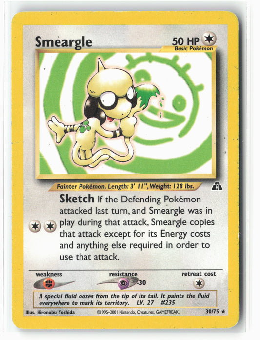 Neo Discovery #30/75 Smeargle (30) Non-Holo LP