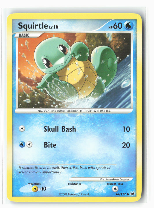 Platinum #96/127 Squirtle Non-Holo LP+/NM