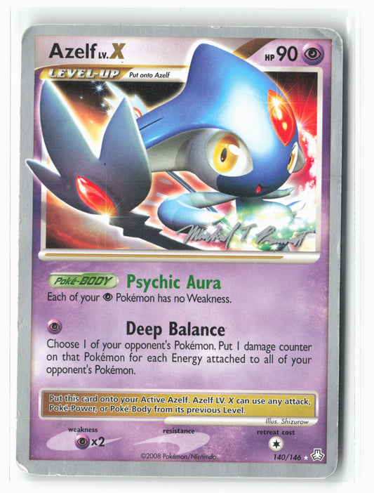 World Championship Decks #140/146 Azelf LV.X 14932 Non-Holo