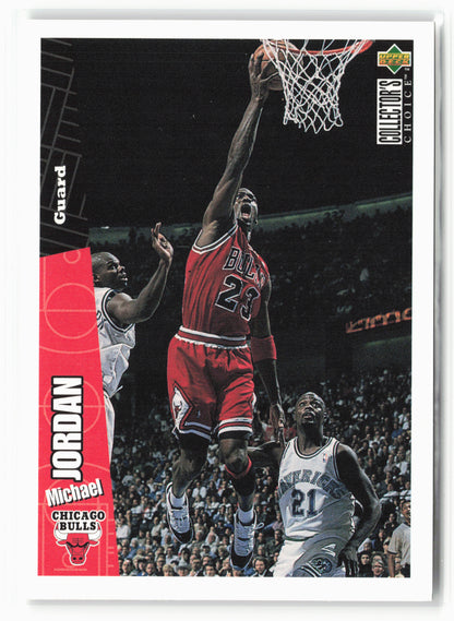 1996-97 Collector's Choice #23 Michael Jordan